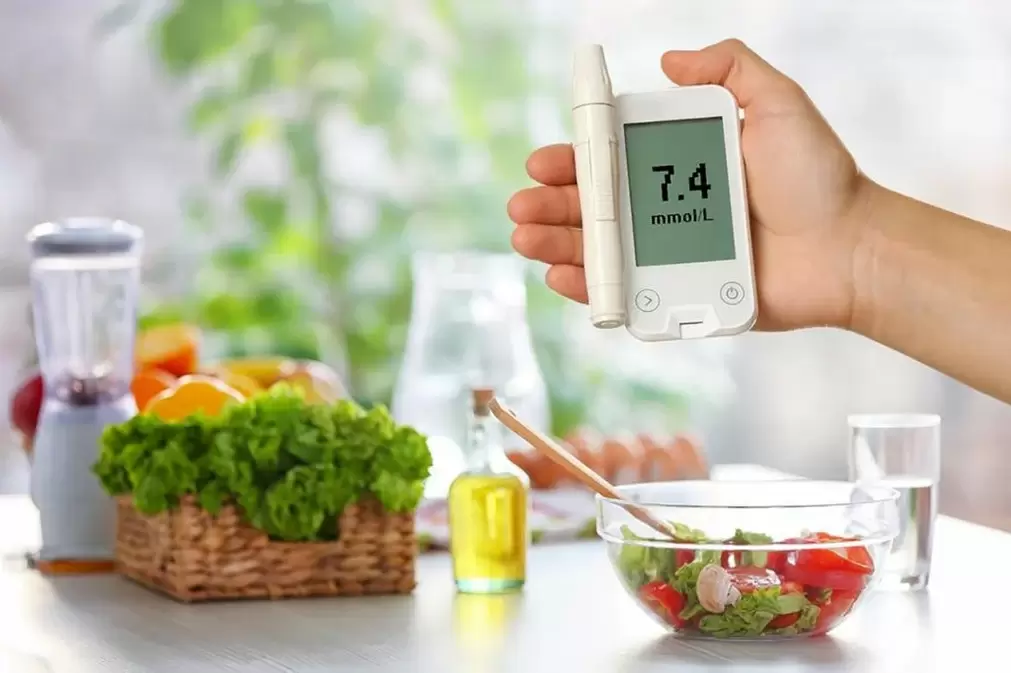 Glukometer in hrana za sladkorno bolezen